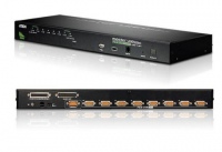 KVM-переключатель ATEN Master View Max 8 port USB KVMSW (в комплекте: 1,8m USB кабель, 1,8 PS/2 кабель)