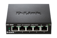 Коммутатор D-Link DES-1005D, Неуправляемый коммутатор с 5 портами 10/100Base-TX